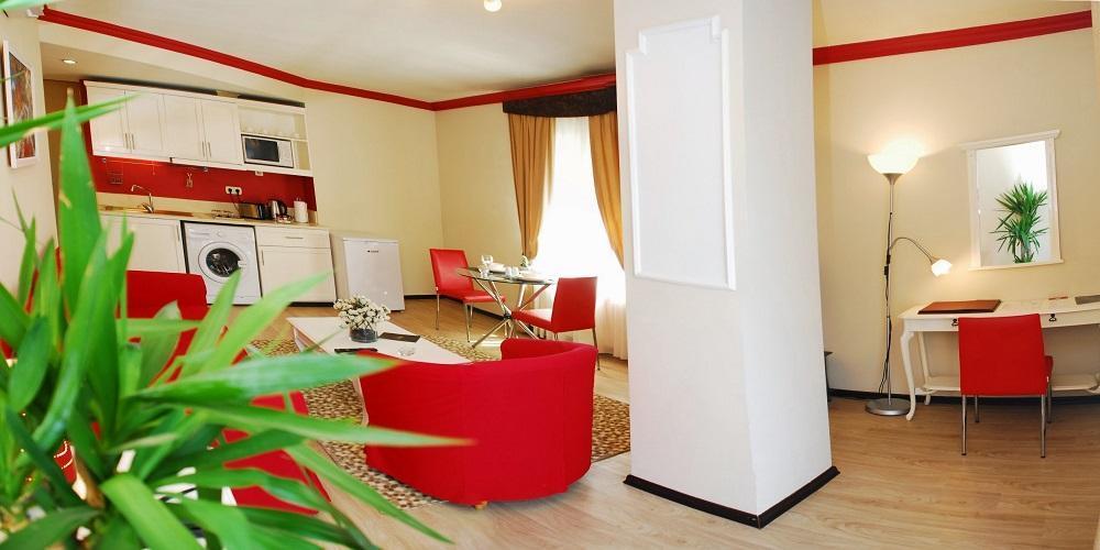 La Palace Suites Sisli Istanboel Buitenkant foto