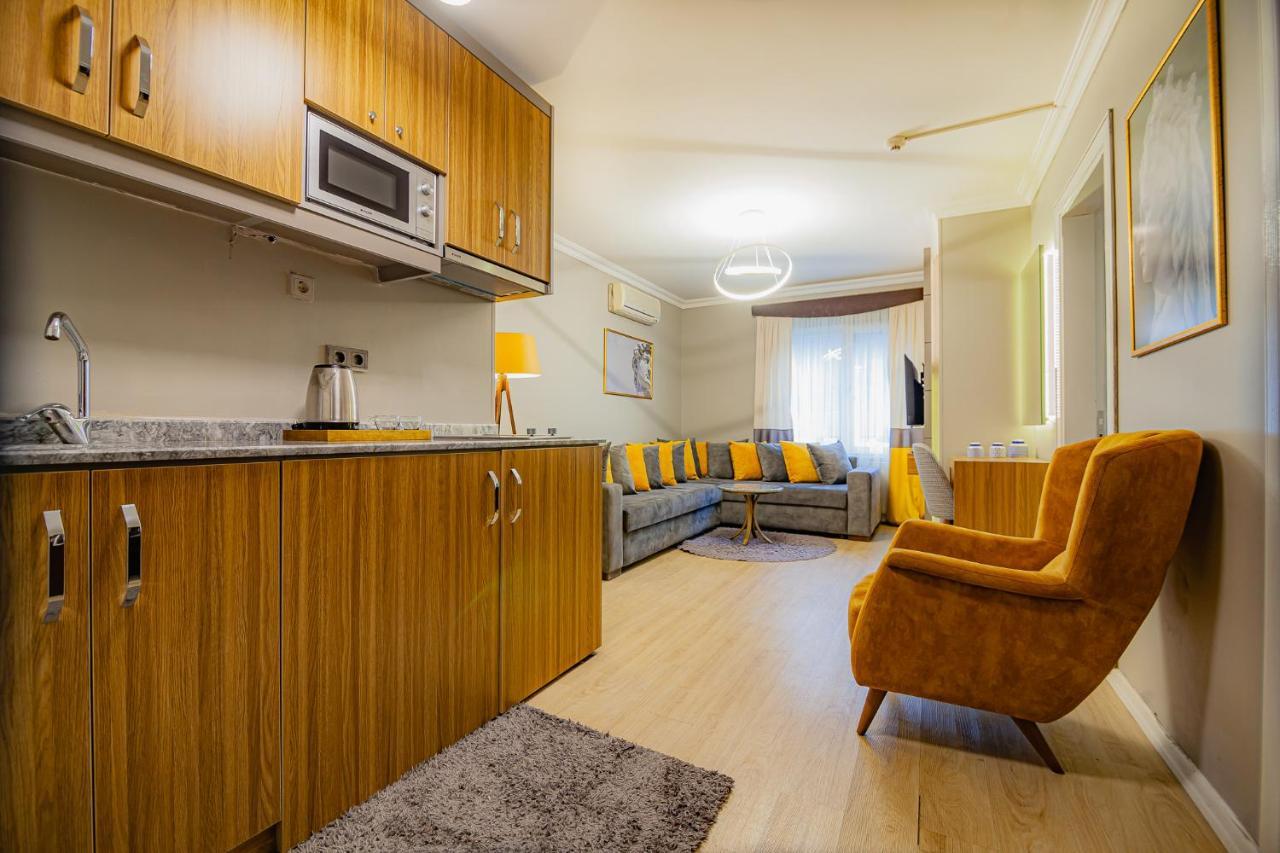 La Palace Suites Sisli Istanboel Buitenkant foto